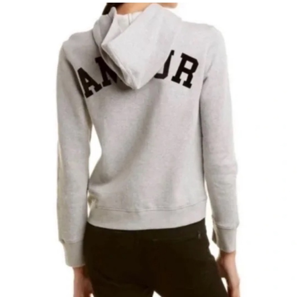 Zadig & Voltaire Amour zip front hoodie size XS